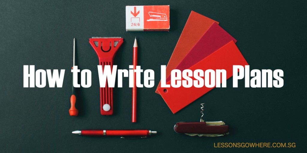 How to Write Lesson Plans